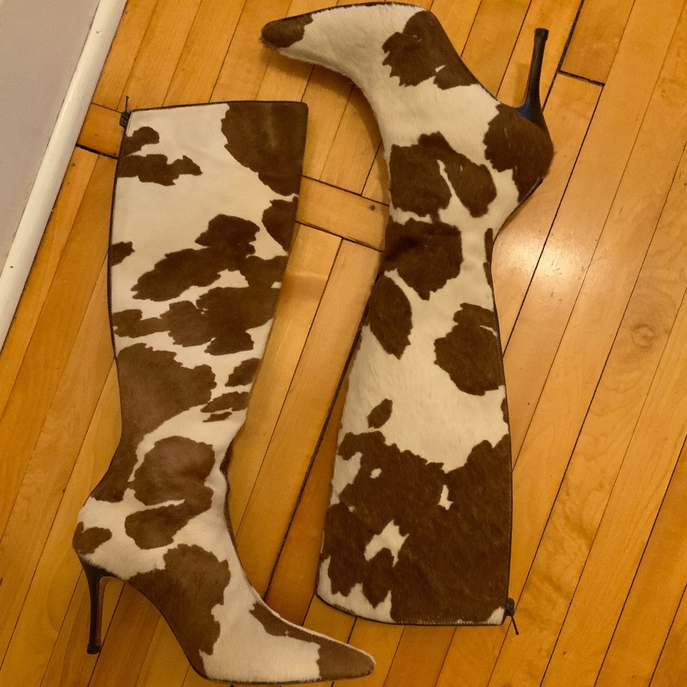 Manolo Blahnik Boots High Heels Vintage